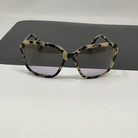 Prada SPR10V-F 511-757 Ivory Havana Square Sunglasses Scratched Lenses main image 8